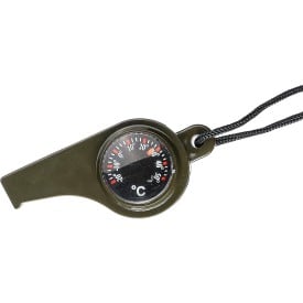 Damon fluit - PP - 90DB - met kompas en thermometer - halskoord