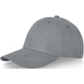 Davis 6 panel cap-Grijs