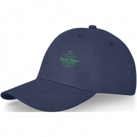 Davis 6 panel cap-Navy