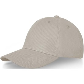 Davis 6 panel cap-Oatmeal