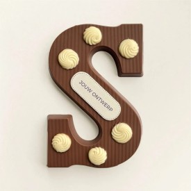 Decoletter S melk & wit + logo