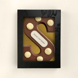 Decoletter S melk & wit + logo-Melk
