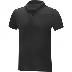 Deimos short sleeve men's cool fit polo-Zwart