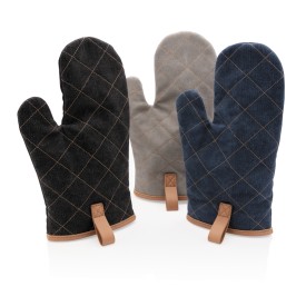 Deluxe ovenhandschoen - canvas 16oz - gewatteerd - in geschenkdoos