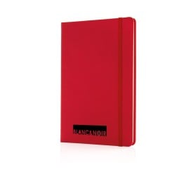 Notitieboek - A5 - PU - 80 vellen - gelinieerd - hardcover