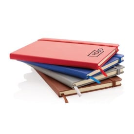Notitieboek - A5 - PU - 80 vellen - gelinieerd - hardcover