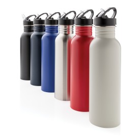 Waterfles 710ml - RVS - fliptuitdop