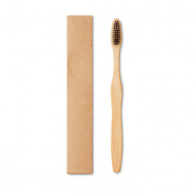 Dentobrush bamboe tandenborstel-Zwart