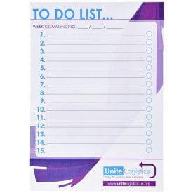 Desk-Mate® schrijfblok - A5 - papier - 100 vellen