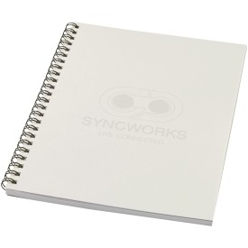 Desk-Mate® A5 kleuren spiraal notitieboek-Ivoorwit