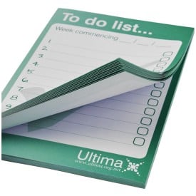 Desk-Mate® kladblok - A6 - 50 vellen - karton en papier