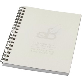 Desk-Mate® A6 kleuren spiraal notitieboek-Ivoorwit