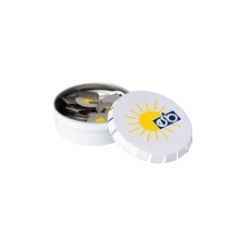 Desk tin - Ø78mm - metaal - voor 75 clips