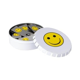 Desk tin - Ø57mm - metaal - voor 25 clips
