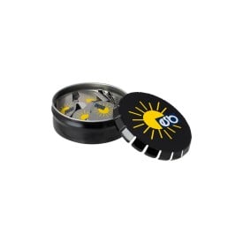 Desk tin - Ø57mm - metaal - voor 25 clips