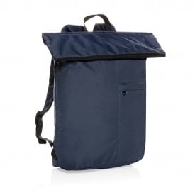 Dillon AWARE™ RPET lichtgewicht opvouwbare rugzak-Donkerblauw