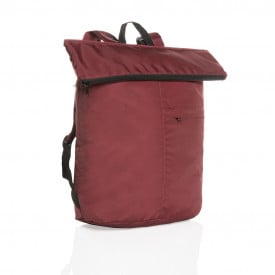 Dillon AWARE™ RPET lichtgewicht opvouwbare rugzak-Rood