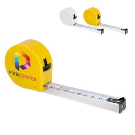 DimensionPro rolmaat 5 meter - gerecycled ABS - vlak oppervlak - MID II-norm