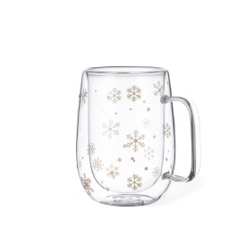 Doglex mok 400ml - borosilicaatglas - dubbelwandig - geschenkverpakking