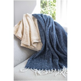 Dolly deken - gerecycled polyester - met fransjes