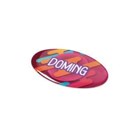 Doming Ovaal 20x10 mm-Wit