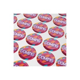 Ronde doming sticker - Ø 10 mm