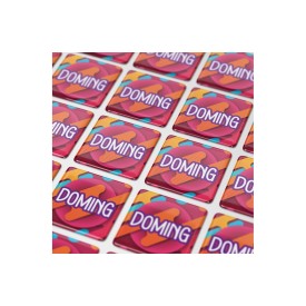 Doming Vierkant 25x25 mm