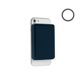 Doubletic powerbank - 15W - draadloos - magnetisch-Donker marineblauw
