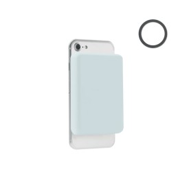 Doubletic powerbank - 15W - draadloos - magnetisch-Hemelsblauw