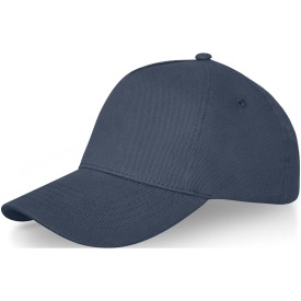Doyle 5 panel cap - katoen - metalen gespsluiting-Hale blue