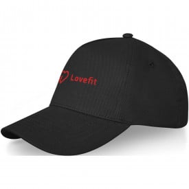 Doyle 5 panel cap - katoen - metalen gespsluiting