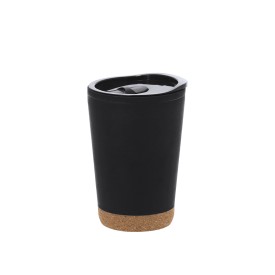 Doyle beker 260 ml - gerecycled PP/kurk - dubbelwandig