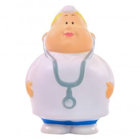 Bert® anti stress figuur - dokter - 10 cm