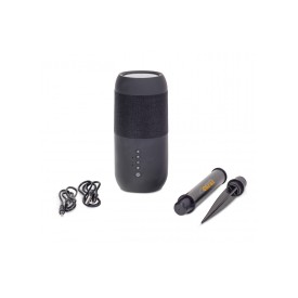 Draadloze solar speaker fakkel 2x5W