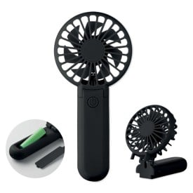 Draagbare vouwventilator-Zwart