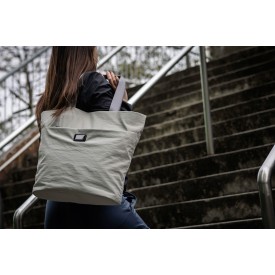 Draagtas BrandCharger Terra 23 l - gerecycled nylon - gewatteerd laptopvak