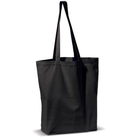 Canvas shopper - canvas - 250 g/m² - 41 x 43 x 12 cm - 21 L - blokbodem