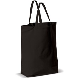 Canvas shopper - canvas - 250g/m² - 41 x 43 x 12 cm - extra brede bodem