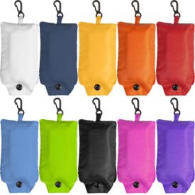 Vera draagtas - polyester - 190T - 54 x 45 cm - karabijnhaak - opvouwbaar
