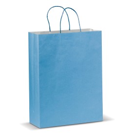 Draagtas Papier 120g/m²-Licht blauw