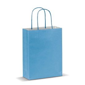 Draagtas Papier 120g/m²-Licht blauw