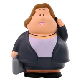 Berta® anti stress figuur - zakenvrouw - 10 cm