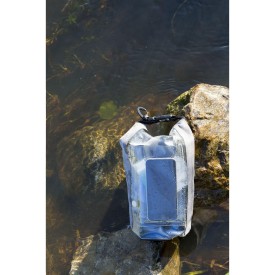 Drybag mini tas - 2.5L - PVC - waterdicht - telefoonvak