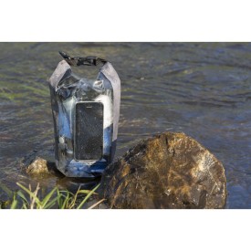 Drybag mini tas - 2.5L - PVC - waterdicht - telefoonvak