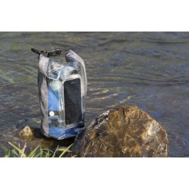 Drybag mini tas - 2.5L - PVC - waterdicht - telefoonvak