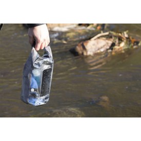 Drybag mini tas - 2.5L - PVC - waterdicht - telefoonvak