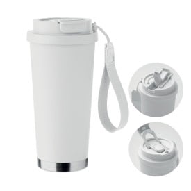 Dubbelwandige beker 500ml-Wit