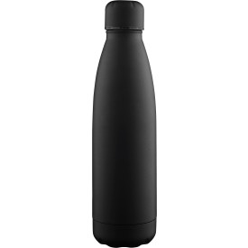 Dubbelwandige drinkfles 500 ml Sunny-Zwart