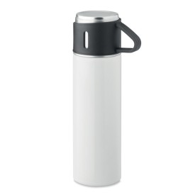 Dubbelwandige fles 420 ml-Wit