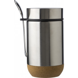 Dubbelwandige lunchpot Nash-Zilver